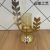 S248 Crystal Glass Candlestick Metal Alloy Candlestick Home Decorations Restaurant Decoration