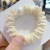 Head Rope Pearl Korean Style Large Intestine Hair Band Cloth Hair Accessories Small Intestine Rubber Band Hair Rope Bun Ornament Factory Wholesale