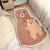 Cute Cartoon Cashmere-like Carpet Household Bedroom Girl's Special-Shaped Bed Blanket Living Room Coffee Table Floor Mat Machine Washable