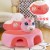 Children's Infant Dining Chair Cartoon New Baby Dining Chair Stool Baby Home Multi-Functional Learning Seat Anti-Fall