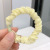 Korean Style Simple Small Intestine Hair Ring Super Fairy Solid Color Fabric Craft Mesh Hair Rope Hair Accessories Wholesale Female Cute Candy-Colored Hair Tie