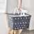 W16-2538 Large Size Storage Basket Plastic Kids' Toy Finishing Storage Basket Portable Dirty Clothes Sundries Basket