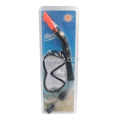 Professional Snorkeling Two-Piece Set Submersible Equipment One-Piece Large Frame Diving Face Mirror