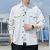 Men's Casual White Shirt Spring and Autumn Korean Style Loose Youth Tooling Outerwear Solid Color Shirt Trendy Coat Wholesale