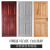 Fir Customized Pure Solid Wood Door Full Wooden Door Log Wood Door Fir Bedroom Inner Door Pine Barn Door Paint Door