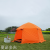 Chanodug Hexagonal Tent Sun-Proof Rain-Proof Camping Mountaineering Travel Tent 3 to 4 People Automatic Quick Unfolding Tent
