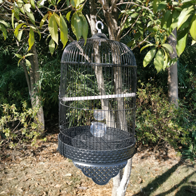 Wire Bird Cage Hanging High-Leg Iron Wire Thick Bird Cage