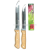 Stainless Steel Slaughter Knife Boning Knife Butchers' Knife Cleaver Fruit Knife Knife 7-Inch Wooden Handle Knife
