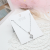 Yiwu Accessories Simple Thin Clavicle Chain Female Alloy Non-Fading Niche High-Grade Light Luxury Gentle Necklace