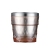 S42-AQX-3025 Stainless Steel Water Cup Office Drinking Tea Cup Double Layer Thermal Shielded Coffee Cup Household Mouthwash Cup