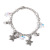 Internet Hot New Star Crystal Stainless Steel Bracelet Fashion Trend Design Star Crystal Bracelet Accessories Wholesale