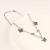 Factory Direct Supply New Spot Butterfly Stainless Steel Necklace Clavicle Chain Women's Simple Temperament Titanium Steel Necklace Wholesale
