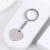 Pure Color Love Stainless Steel Key Ring Minimalist Elegant Heart Keychain Pendant Pendant Ornaments for Couple Decorations