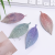 Korean New Fresh Sweet Girl Knitted Leaves Color Gradient Barrettes BB Clip Hairpin Side Clip