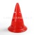 Football Logo Barrel 30cm 12 Inch with Hole Roadblock with Eyes Obstacle Marker Marker Barrel