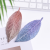 Korean New Fresh Sweet Girl Knitted Leaves Color Gradient Barrettes BB Clip Hairpin Side Clip
