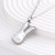 Simple Cute Rabbit Necklace Long Eared Rabbit Stainless Steel Jewelry Necklace Childlike Cute Solid Color Rabbit Clavicle Chain