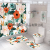 Amazon Hot Sale Shower Curtain Bathroom Four-Piece Foot Mat Toilet Mat Set