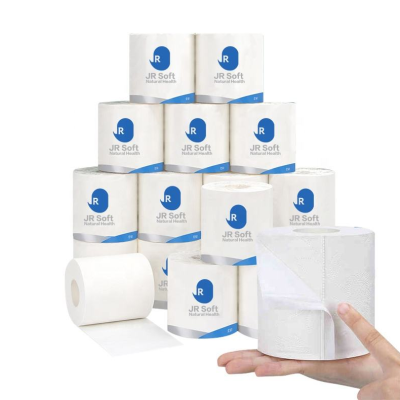 120G Export Toilet Paper Customizable Logo Packaging Roll Paper Hollow Commercial Roll Paper Wholesale
