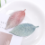 Korean New Fresh Sweet Girl Knitted Leaves Color Gradient Barrettes BB Clip Hairpin Side Clip