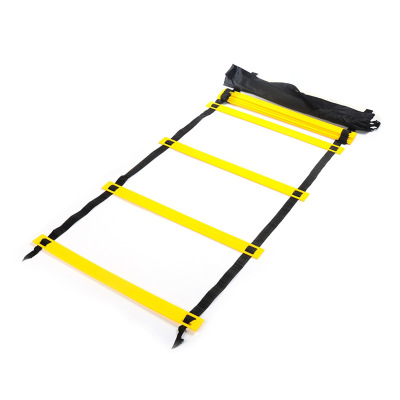 Thin 4 M 8 Sections Ladder Rope Ladder for Training Energy Ladder Pace Training Ladder Soft Speed Ladder Long-Term Supply