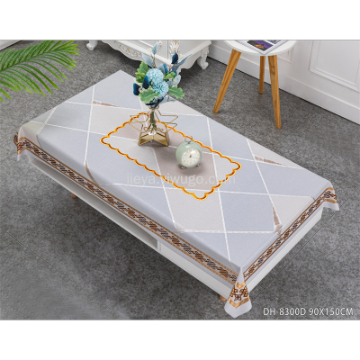 Tablecloth PVC Tablecloth PVC Crystal Tablecloth Placemat Gilding Tablecloth Pp Placemat Gilding Placemat