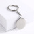 Solid Color round Stainless Steel Key Ring round Cake-Shaped Keychain Pendant Bag Ornaments Decorations in Stock Wholesale