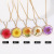 Japanese and Korean Temperamental Elegant Ornament round Hanging Women's Pendant Necklace Gold SUNFLOWER Ornament in Stock