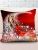 Exclusive for Cross-Border Santa Claus Snowman Deer Linen-like Pillow Cover Cushion Cover Digital Printing Christmas Pillow Cover