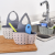 Kitchen Utensils Sink Draining Basket Small Basket Sponge Sink Storage Supplies Hanging Basket Drain Rack