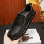 Hot Sale Hollow-Out Casual Shoes 2022 Summer Slip-On Comfortable Genuine Leather Dad Shoes Men 'S Punching Breathable Leather Shoes Wholesale