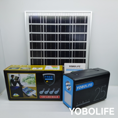 Yobolife Youbang Bright Solar 12V Lighting Small System Dc12v DC Lighting Flashlight Portable Lamp