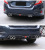 10 Th Generation Civic Modified Spoiler TYPER-R Rear Surrounding Exhaust Tailpipe 10 Th Generation Civic Rear Surrounding