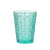 LD European-Style Retro Embossed Glass Creative Glass Primary Color Water Cup Household Juice Cups Daily Tableware