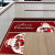 2 PCs Set Santa Claus Kitchen Indoor Floor Mat, Christmas Door Mat Running Carpet Mat Kitchen Home Decoration