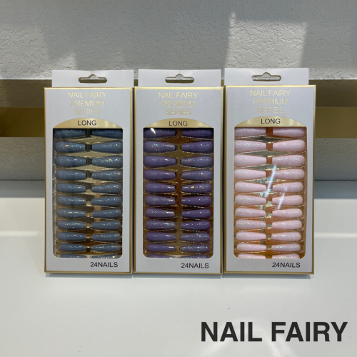 Nail Art Ballet Nail Advanced Solid Color Wear Nail Fake Nail Patch Nail Sticker Pieces Removable Nail Sticker 