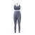 European and American Frosted Sports Bra Shockproof Camisole Beauty Back Breathable Yoga Pants High Waist Hip Lift Frosted Workout Clothes