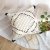 New Pillow Cover Thickened Cotton and Linen Embroidered Cushion Tassel Pillow Bedside Cushion Couch Pillow Factory Wholesale