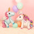 Children's Balloon Decoration New 3D Pony Toy Aluminum Foil Balloon Birthday Party Cartoon Unicorn Aluminum Film Balloon