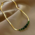 High-Grade Necklace for Women 2022 New Trendy Light Luxury Minority Design Temperament Titanium Ornament Personalized Clavicle Chain