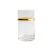 LD Creative Plated Glass Household Gold Ring Glass Cup Straight Tube Juice Cup Glass Wholesale