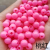 Acrylic Solid Color Beads Beaded Plastic Bead Straight Hole Spring Color Candy Color Children Diy Ornament Accessories