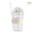 New Creative Alpaca Cup with Straw Micro Landscape Plastic Cup Glitter Cute Cartoon Female Student Exquisite Gift Cup