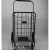 Full steel frame large folding cart/household shopping cart/pull lever convenient hand cart