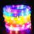 New Luminous Corrugated Decompression Extension Tube Decompression Vent Water Pipe Color Stretch Tube Party Carnival Decompression Toy