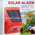 Sound and Light Solar Alarm Outdoor Remote Control Infrared Sensor Lamp Anti-Theft Warning Light Animal Solar Energy Driving Device
