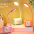 Cartoon Funny USB Charging Led Small Table Lamp Colorful Light Learning Eye Protection Desk Lamp Children Reading Lamp