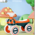 Children's Scooter Baby Four-Wheel Balance Car Yo Walker Smart Light Music Car Novelty Toy Car