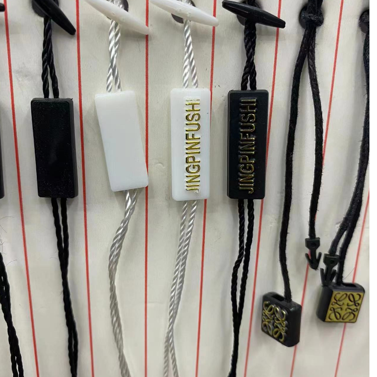 中高端吊粒订做 吊粒吊绳定制 Logo吊牌绳双插吊粒