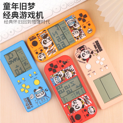 Cross-Border Handheld Russian Game Machine Classic Nostalgic Handheld 4.1-Inch Large Screen Game Machine Gift Stationery Hot Sale